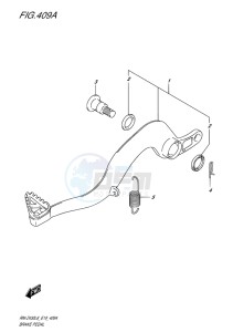 RM-Z450 EU drawing BRAKE PEDAL