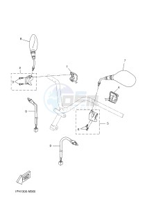 NS50 NITRO (1PH2) drawing HANDLE SWITCH & LEVER