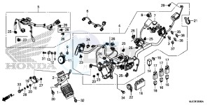 CBR650FAH 2ED - (2ED) drawing WIRE HARNESS