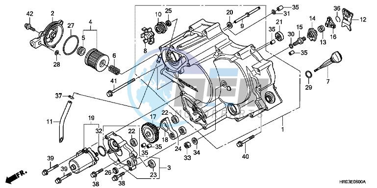 FRONT CRANKCASE COVER