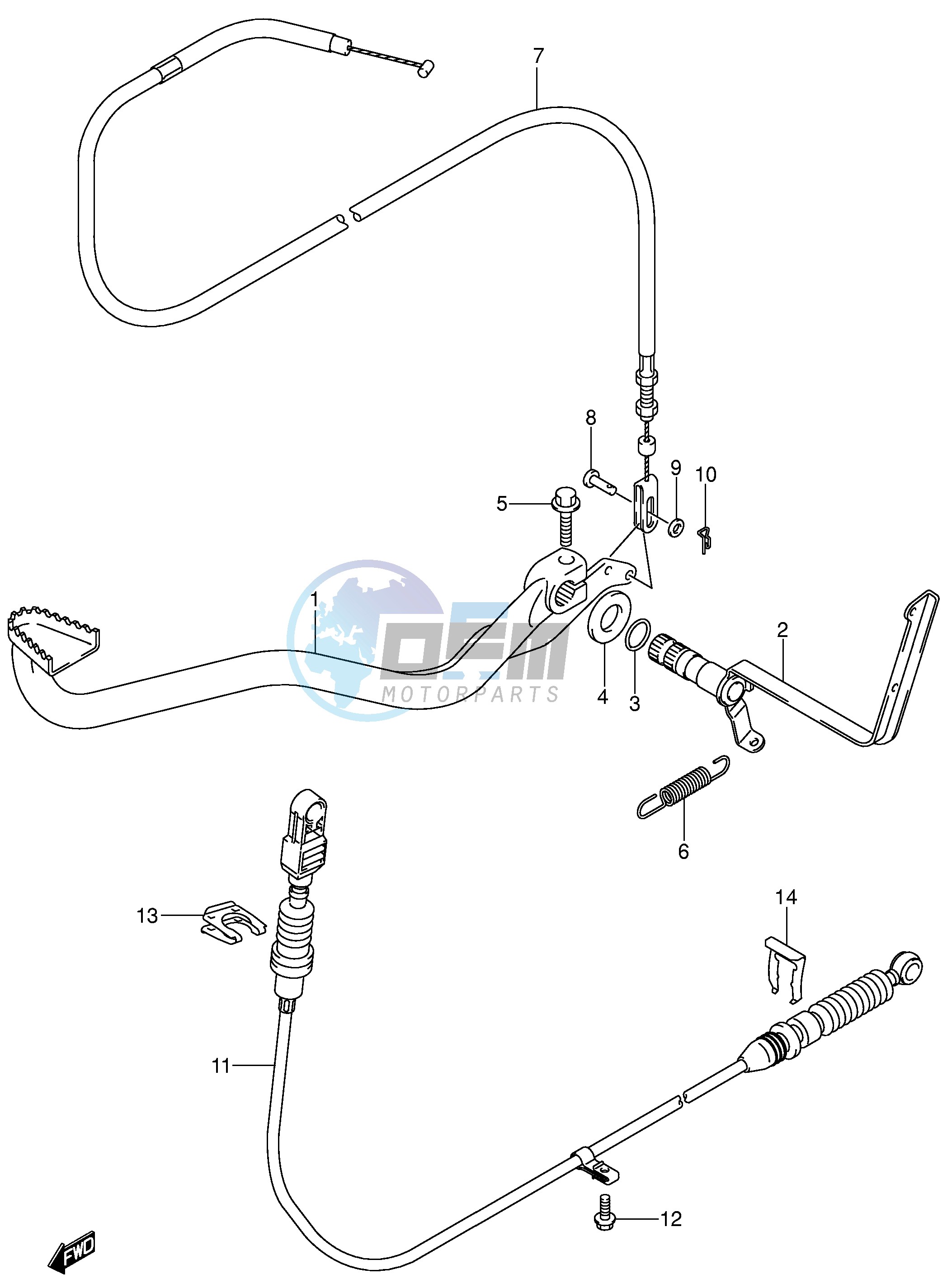 REAR BRAKE