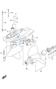 DF 70A drawing Gear Case