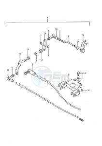 DT 9.9c drawing Remote Control Parts