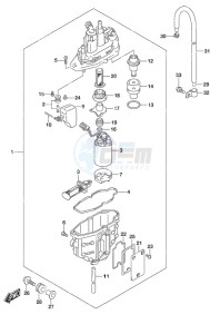 DF 90A drawing Fuel Vapor Separator