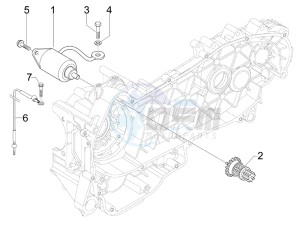 Beverly 125 e3 drawing Starter - Electric starter