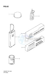 AN400Z ABS BURGMAN EU-UK drawing OPTIONAL