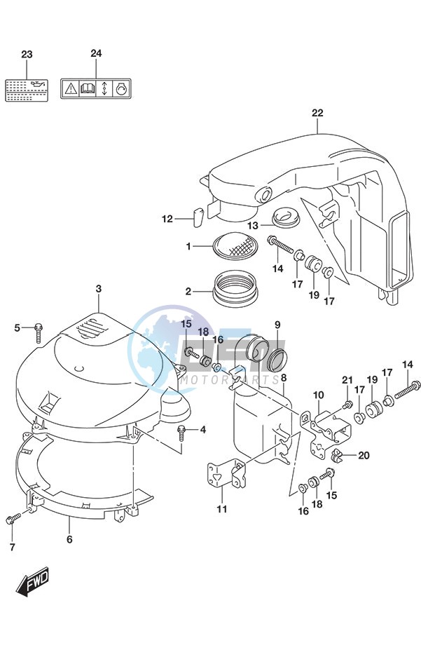 Silencer/Ring Gear Cover