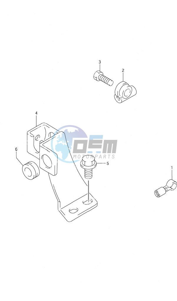 Remocon Cable Holder w/Remote Control