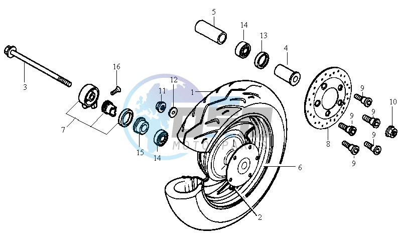 FRONT WHEEL