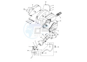 XC VERSITY 300 drawing INTAKE