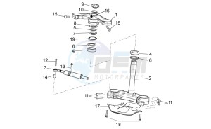 RSV 4 1000 APRC R drawing Steering