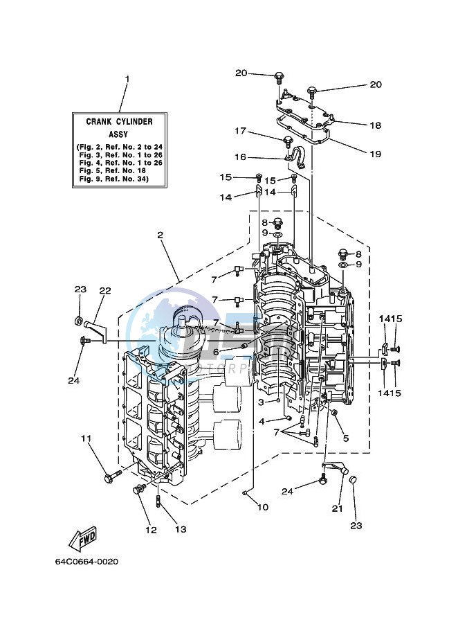 CYLINDER--CRANKCASE