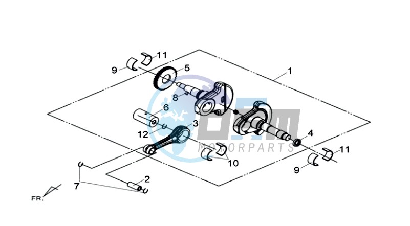 CRANKSHAFT / PISTON / PISTON RING