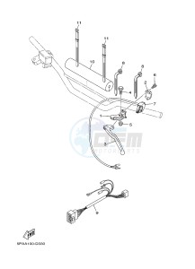 YZ85LW (1SN7 1SN9 1SP7 1SP9) drawing HANDLE SWITCH & LEVER