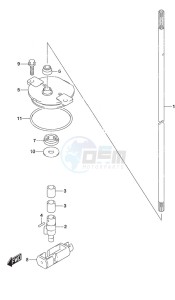 DF 225 drawing Clutch Rod