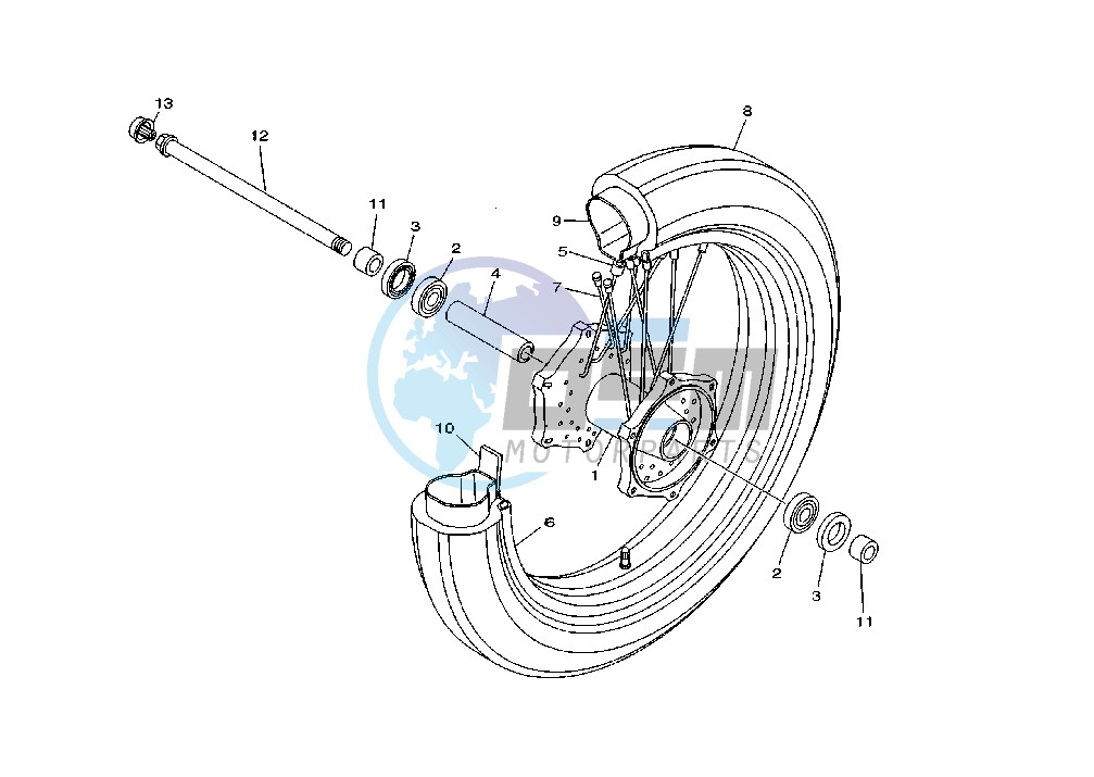 FRONT WHEEL