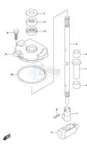 DF 115A drawing Shift Rod