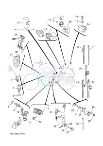 MT125A MT-125 ABS (BR34 BR34 BR34 BR34 BR34) drawing ELECTRICAL 2