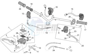 SCARABEO 50 4T 4V (EMEA) drawing Controls