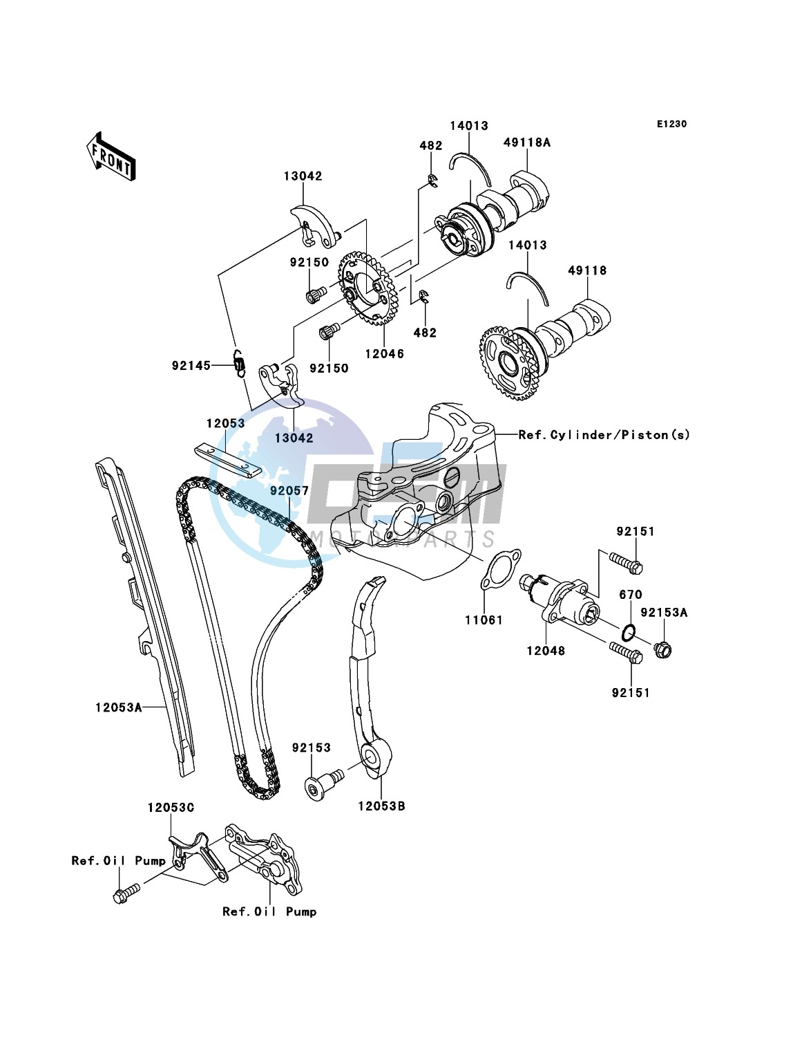 Camshaft(s)/Tensioner