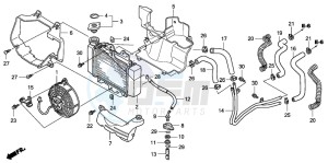 PES150R 125 drawing RADIATOR