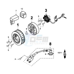 VIVA SL2C drawing IGNITION PART