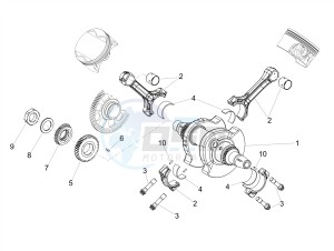 DORSODURO 900 E4 ABS (EMEA) drawing Drive shaft