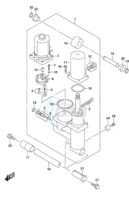 DF 50A drawing Trim Cylinder High Thrust