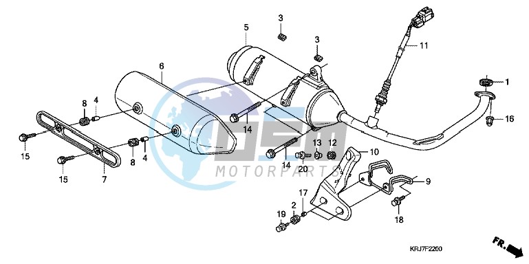 EXHAUST MUFFLER