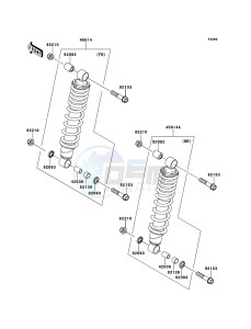 KVF750_4X4_EPS KVF750GCF EU GB drawing Shock Absorber(s)