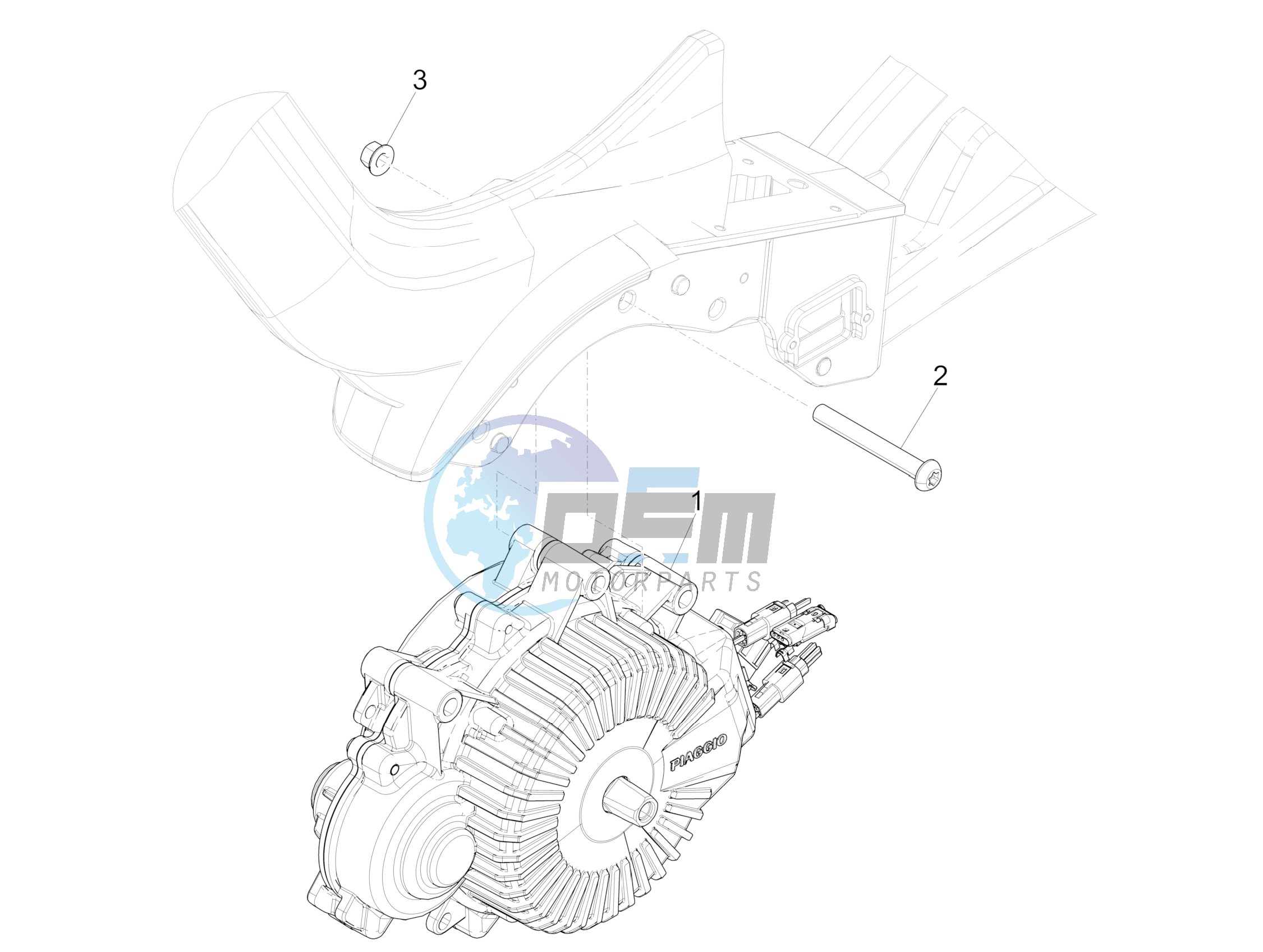 Engine, assembly