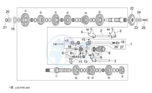 ETV 1000 Capo Nord - Rally Capo Nord drawing Gear box selector