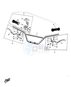 G31 M [CENTURION] (-M) 100 [CENTURION] drawing HANDLEBAR -- G31M- -