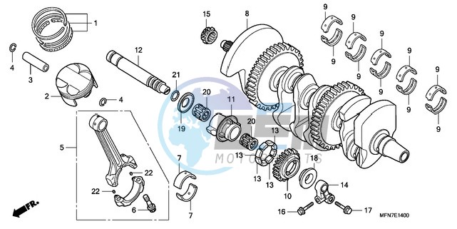 CRANKSHAFT/PISTON