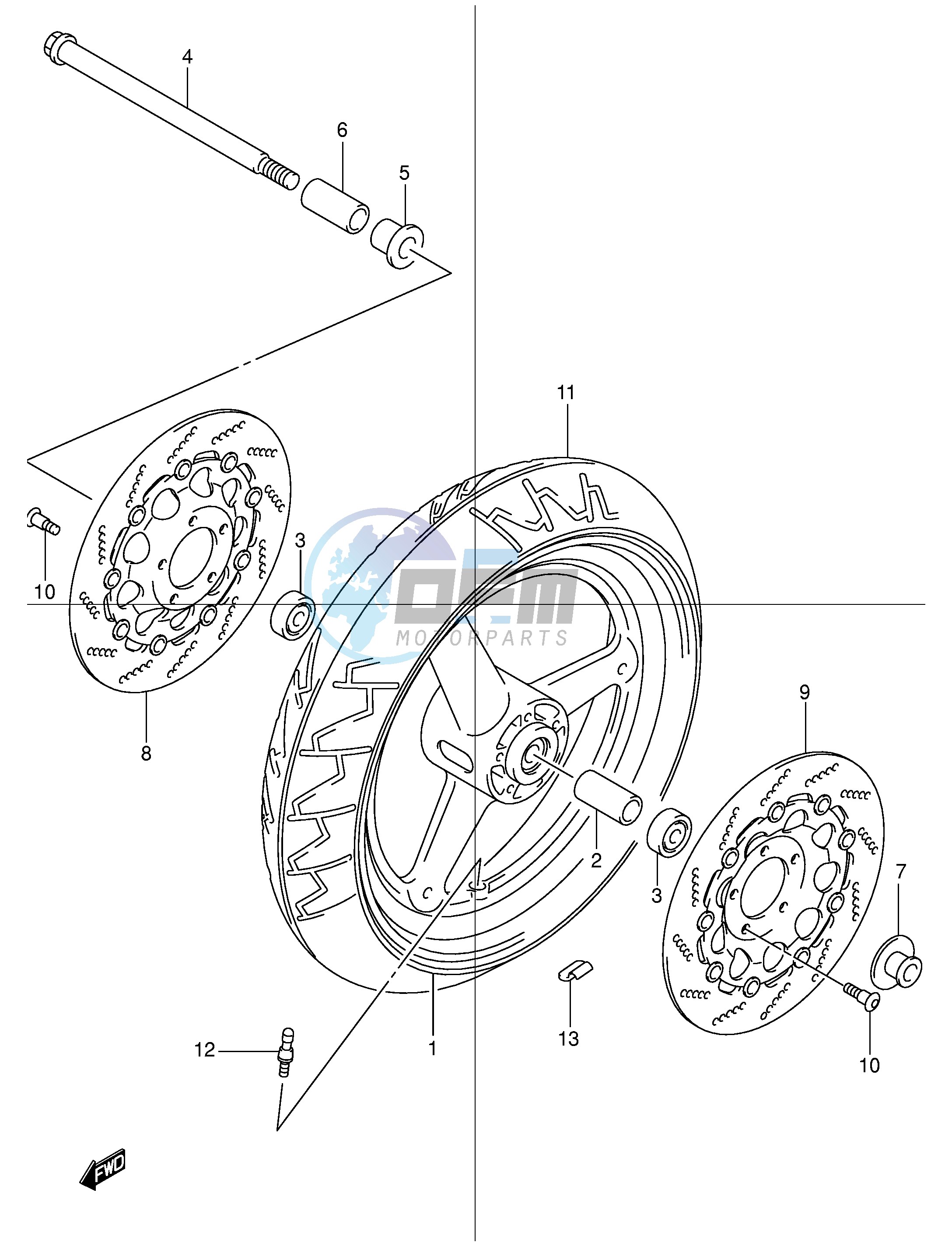 FRONT WHEEL