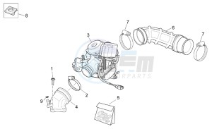 Sport City 125-200 e2 125-200-250 drawing Carburettor I