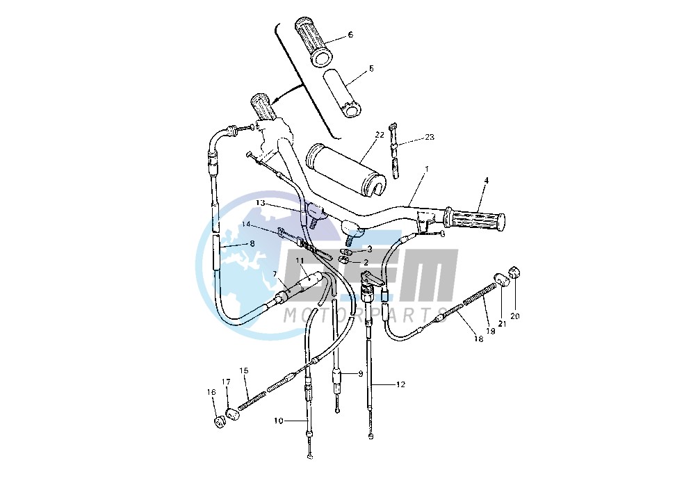 STEERING HANDLE -CABLE