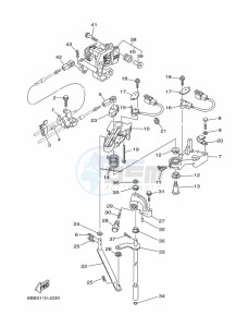 FL250AETX drawing THROTTLE-CONTROL