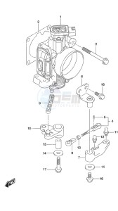 DF 115A drawing Throttle Body