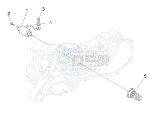 LXV 150 (NAFTA) drawing Stater - Electric starter