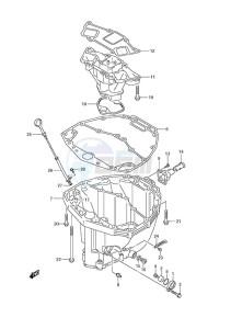 DF 250 drawing Oil Pan