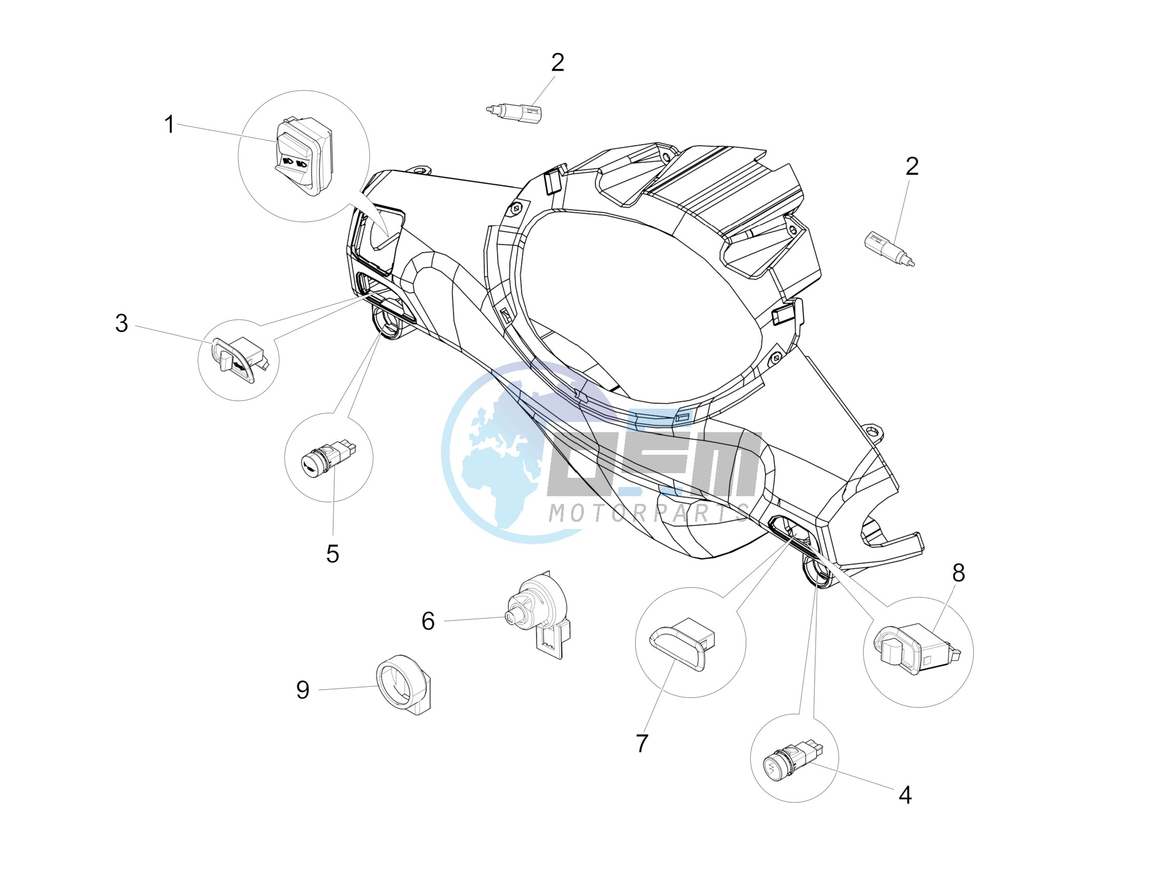 Selectors - Switches - Buttons