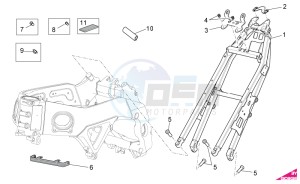 RSV 4 1000 4V SBK-FACTORY drawing Frame II