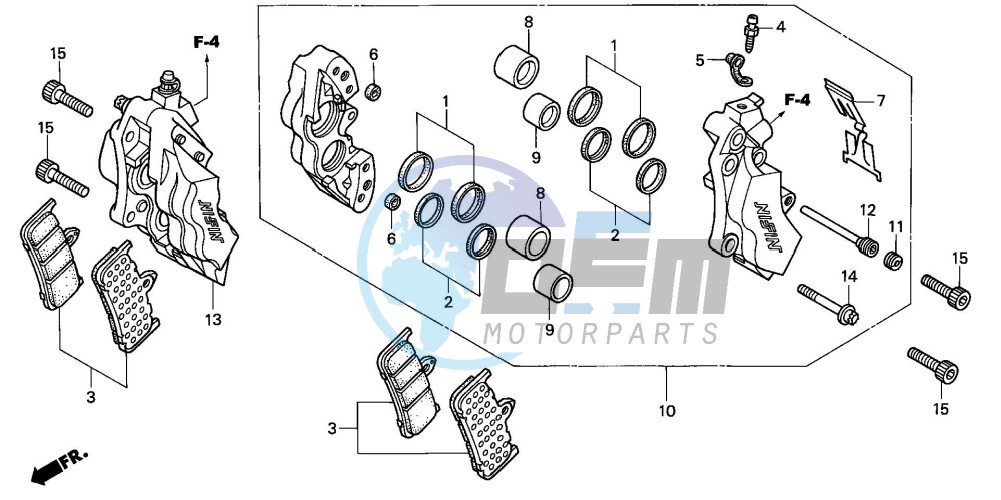 FRONT BRAKE CALIPER