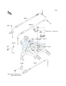 VN 1500 B [VULCAN 88 SE] (B1-B3) N8FA drawing CABLES