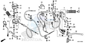 TRX420FE1H Europe Direct - (ED) drawing SWITCH/CABLE