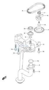 DF 225 drawing Oil Pump