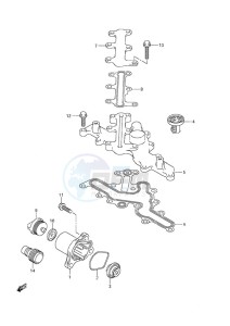 DF 25 V-Twin drawing Thermostat