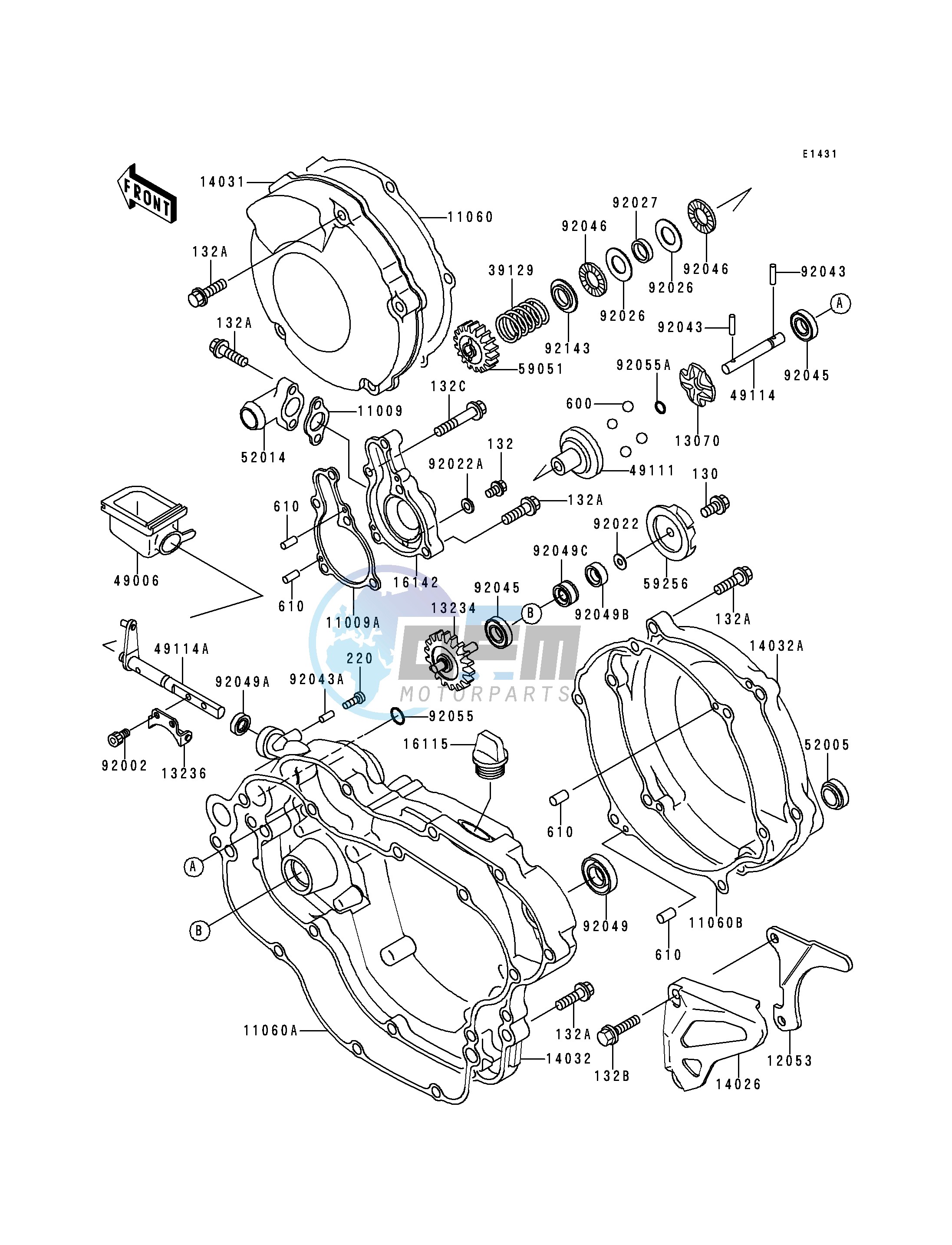 ENGINE COVER-- S- -