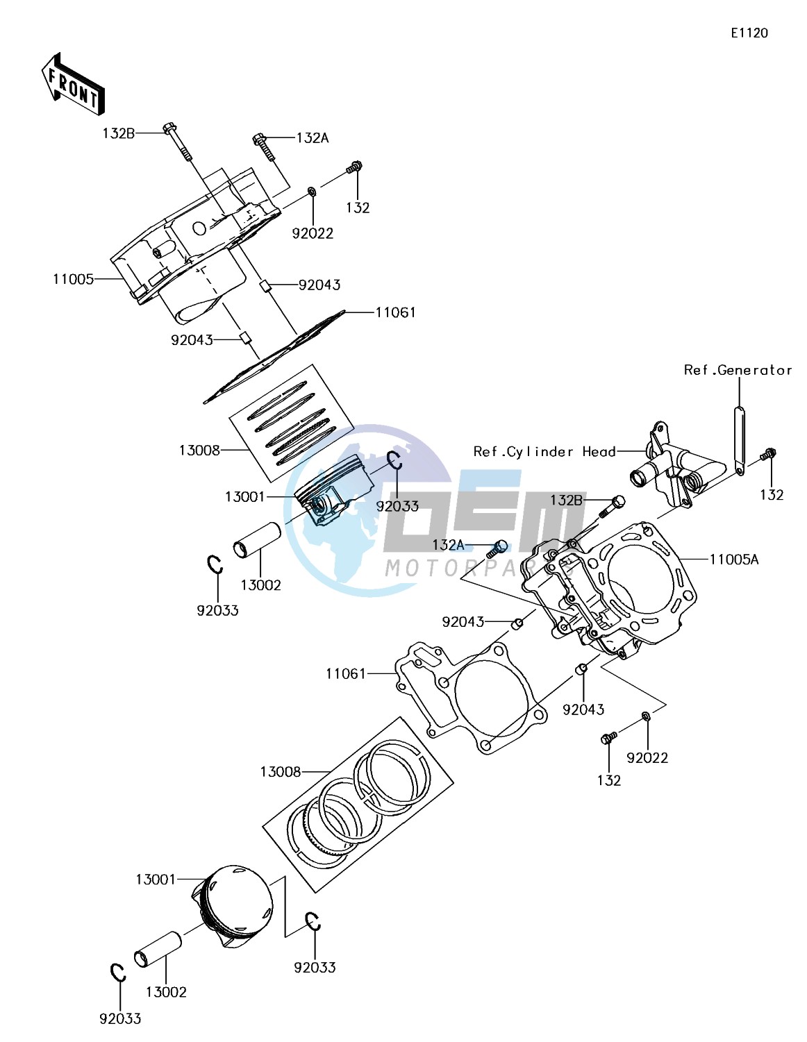 Cylinder/Piston(s)